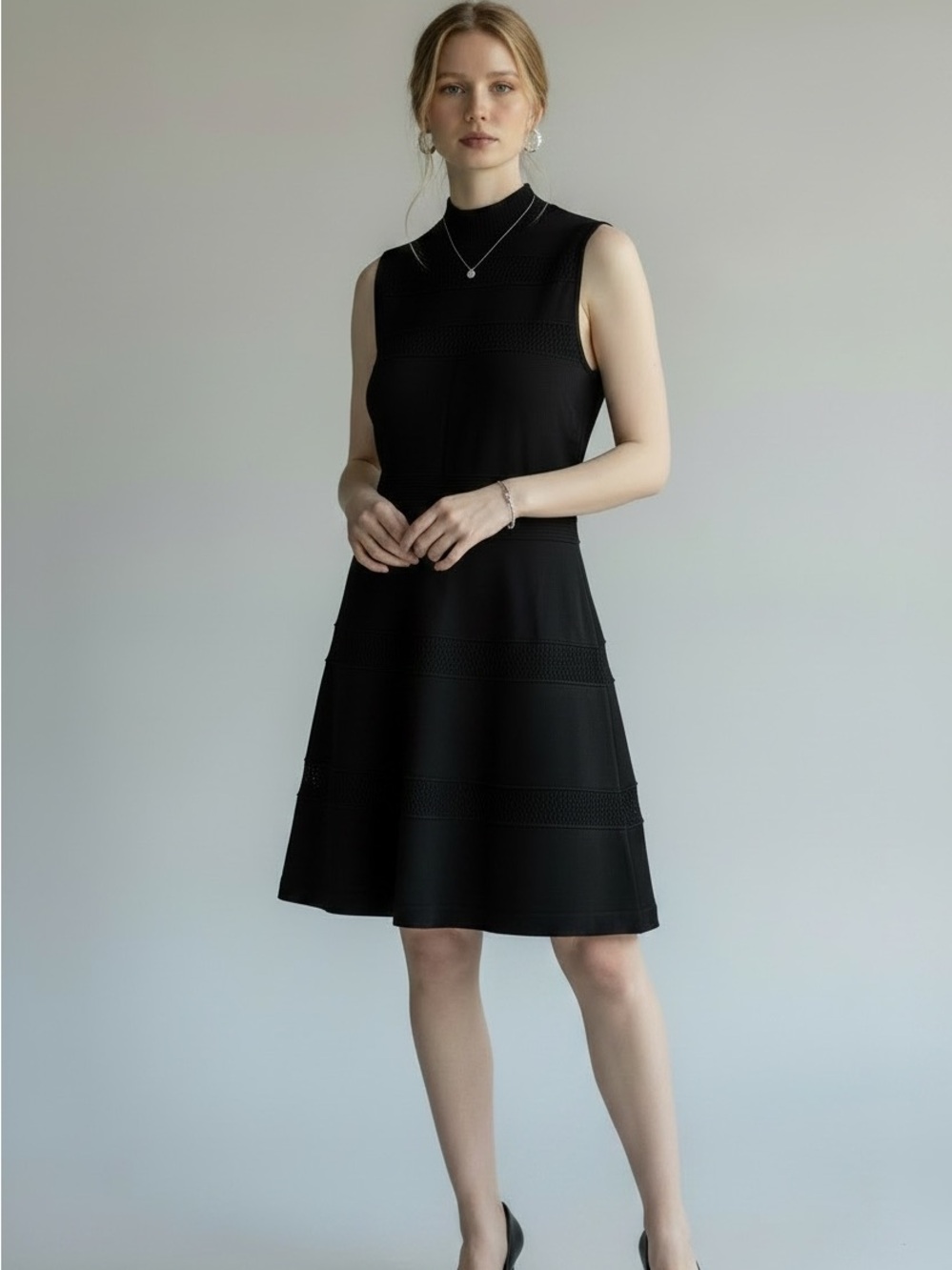 New Kate Spade New York- Mesh Panel Sweater Dress
black / XS $398